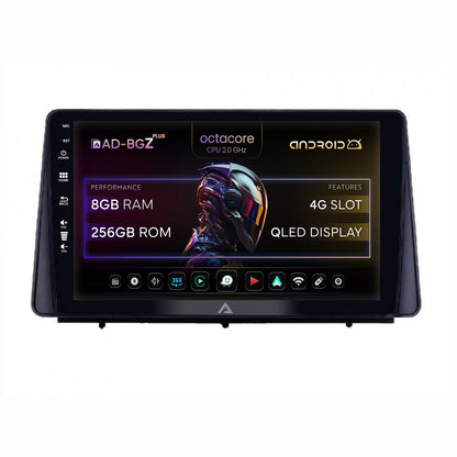 Navigatie Ford Focus MK4 (2019+), Android, Z-Octacore / 8GB RAM + 256GB ROM, 10.1 Inch - AD-BGZ10008+AD-BGRKIT158