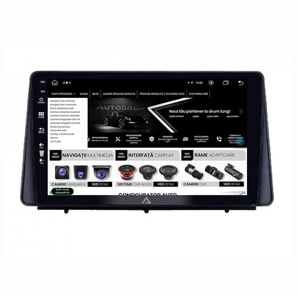 Navigatie Ford Focus MK4 (2019+), Android, Z-Octacore / 8GB RAM + 256GB ROM, 10.1 Inch - AD-BGZ10008+AD-BGRKIT158