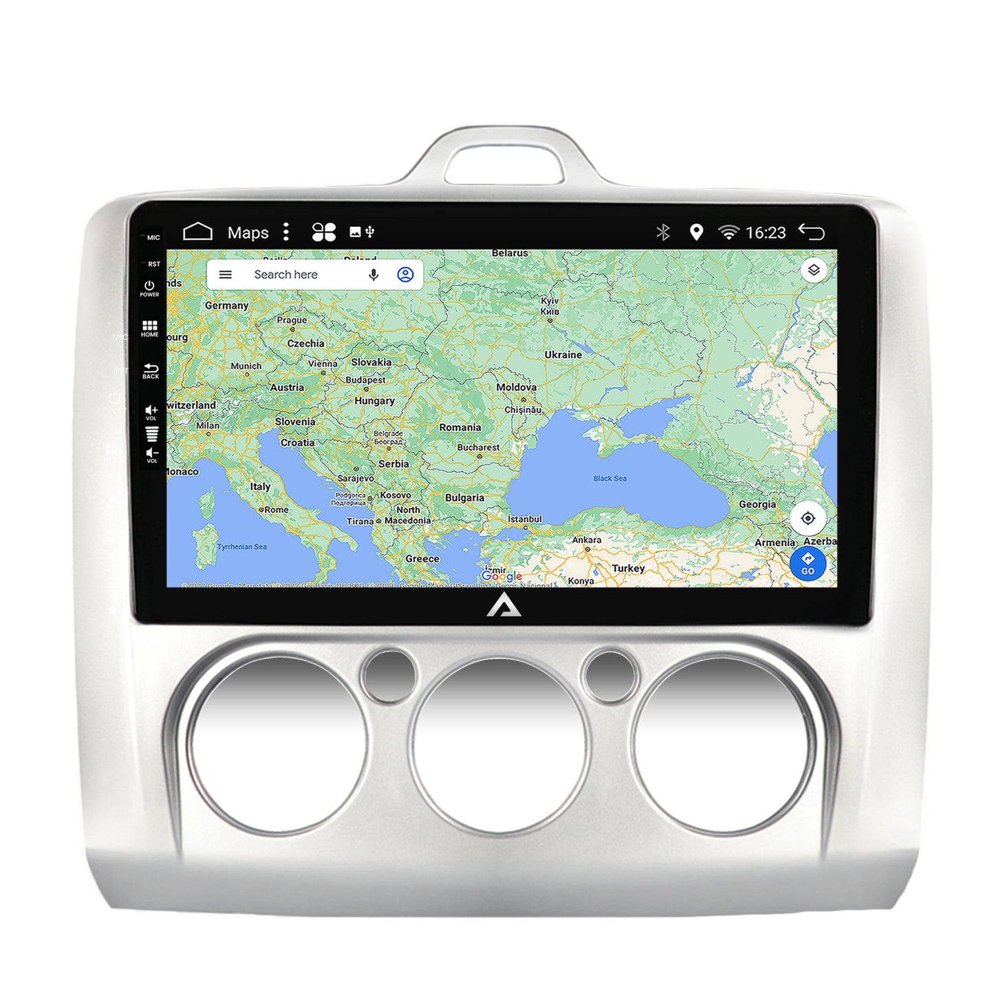 Navigatie Ford Focus MK2 (2004-2011), Clima Manuala, Android, A-Octacore / 4GB RAM + 64GB ROM, 9 Inch - AD-BGA9004+AD-BGRKIT112
