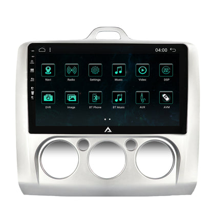 Navigatie Ford Focus MK2 (2004-2011), Clima Manuala, Android, A-Octacore / 4GB RAM + 64GB ROM, 9 Inch - AD-BGA9004+AD-BGRKIT112
