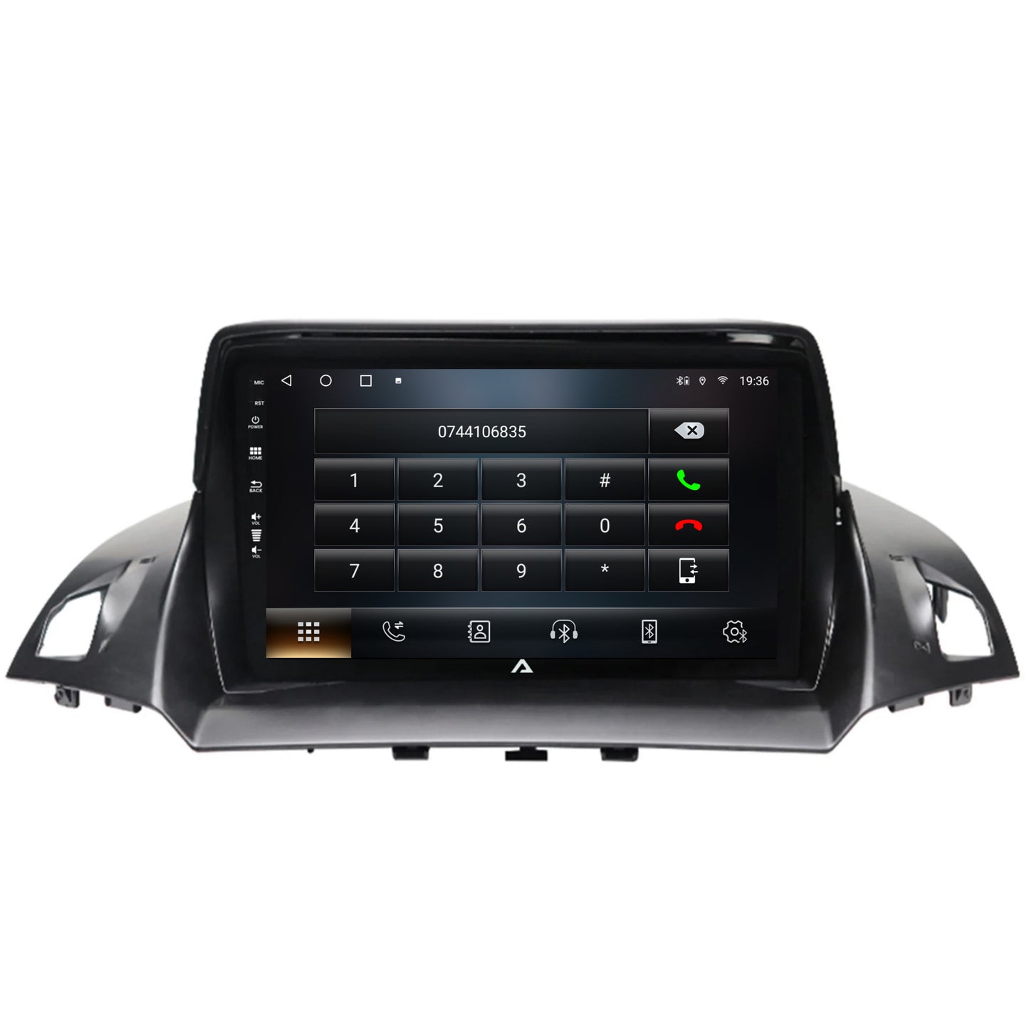 Navigatie Ford Kuga / C-Max (2013-2018), Android, A-Octacore / 4GB RAM + 64GB ROM, 9 Inch - AD-BGA9004+AD-BGRKIT114