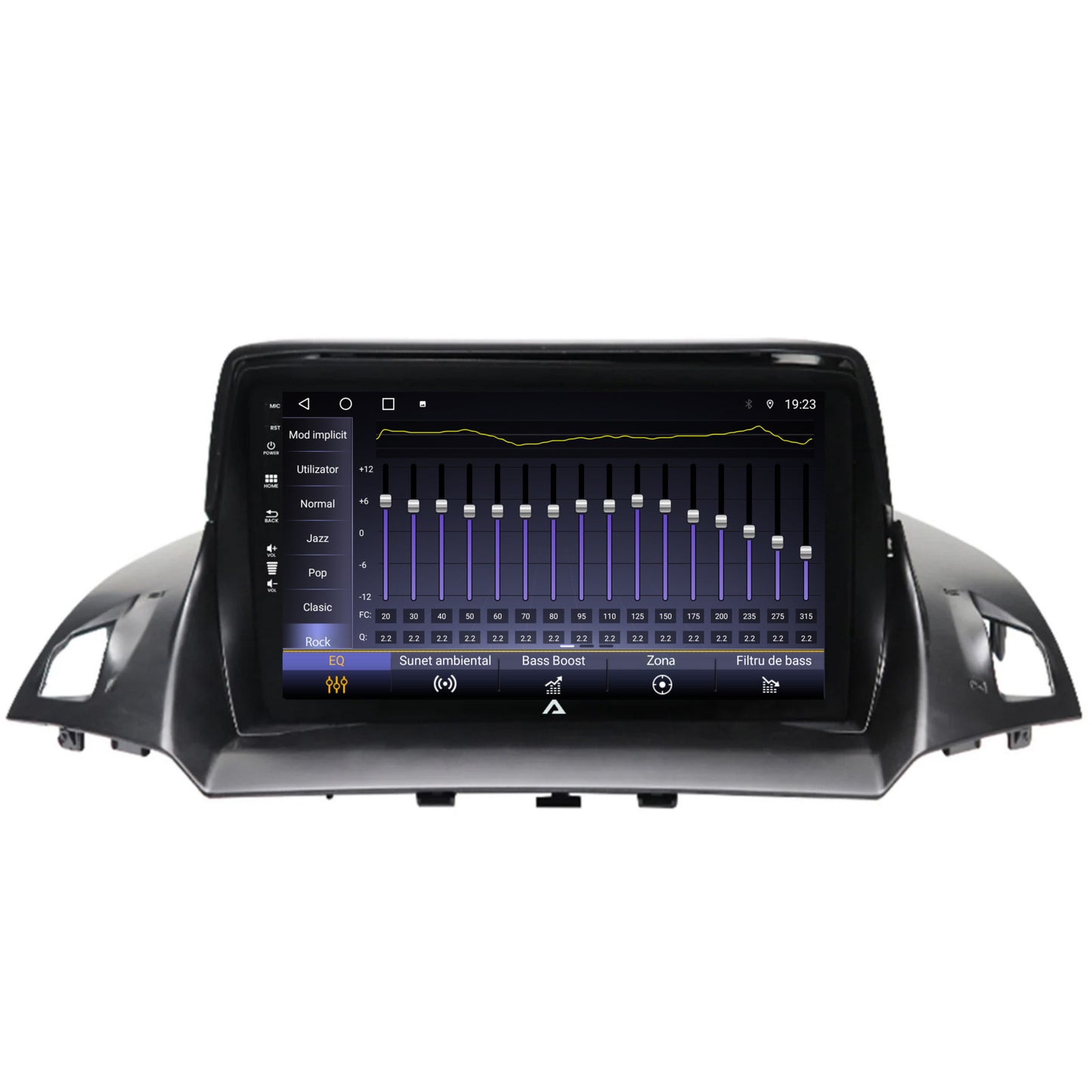 Navigatie Ford Kuga / C-Max (2013-2018), Android, A-Octacore / 4GB RAM + 64GB ROM, 9 Inch - AD-BGA9004+AD-BGRKIT114