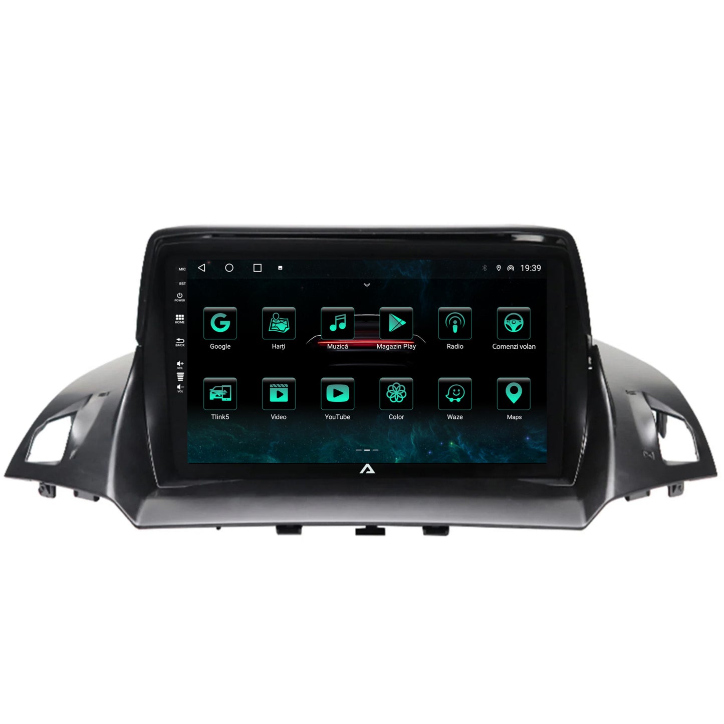 Navigatie Ford Kuga / C-Max (2013-2018), Android, A-Octacore / 4GB RAM + 64GB ROM, 9 Inch - AD-BGA9004+AD-BGRKIT114
