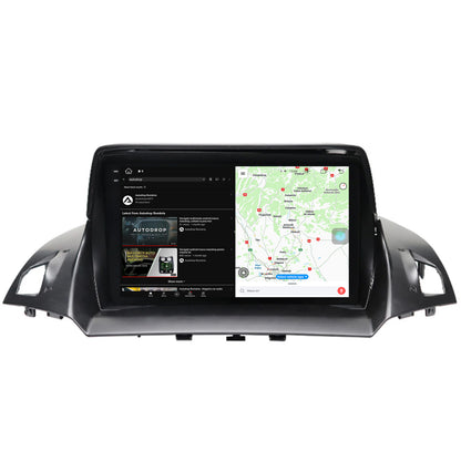 Navigatie Ford Kuga / C-Max (2013-2018), Android, V-Octacore / 4GB RAM + 64GB ROM, 9.5 Inch - AD-BGV9004+AD-BGRKIT114