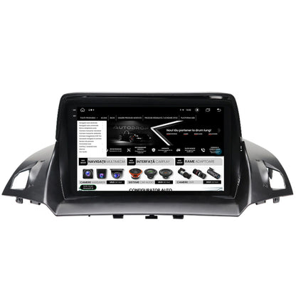 Navigatie Ford Kuga / C-Max (2013-2018), Android, V-Octacore / 4GB RAM + 64GB ROM, 9.5 Inch - AD-BGV9004+AD-BGRKIT114