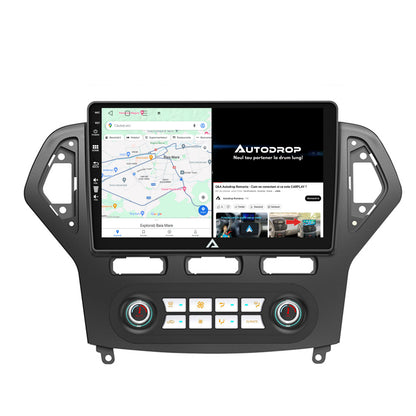 Navigatie Ford Mondeo (2007-2010) Clima Automata, Android, E-Octacore / 2GB RAM + 32GB ROM, 10.1 Inch - AD-BGE10002+AD-BGRKIT127