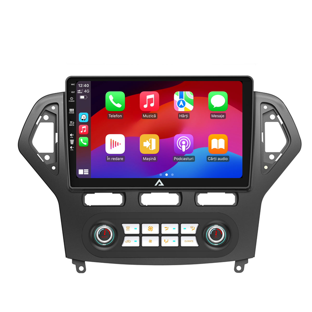 Navigatie Ford Mondeo (2007-2010) Clima Automata, Android, A-Octacore / 4GB RAM + 64GB ROM, 10.1 Inch - AD-BGA10004+AD-BGRKIT127