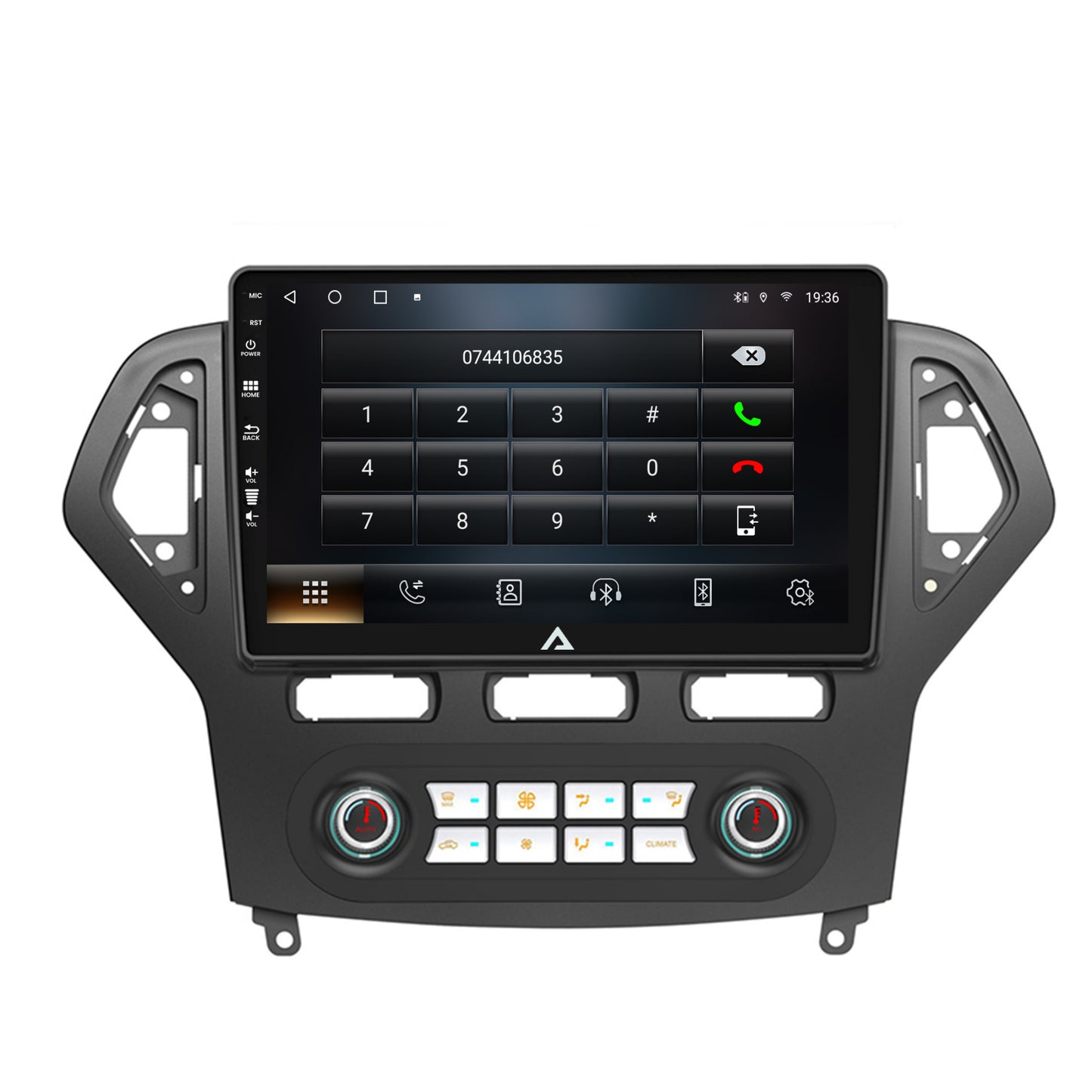Navigatie Ford Mondeo (2007-2010) Clima Automata, Android, A-Octacore / 4GB RAM + 64GB ROM, 10.1 Inch - AD-BGA10004+AD-BGRKIT127