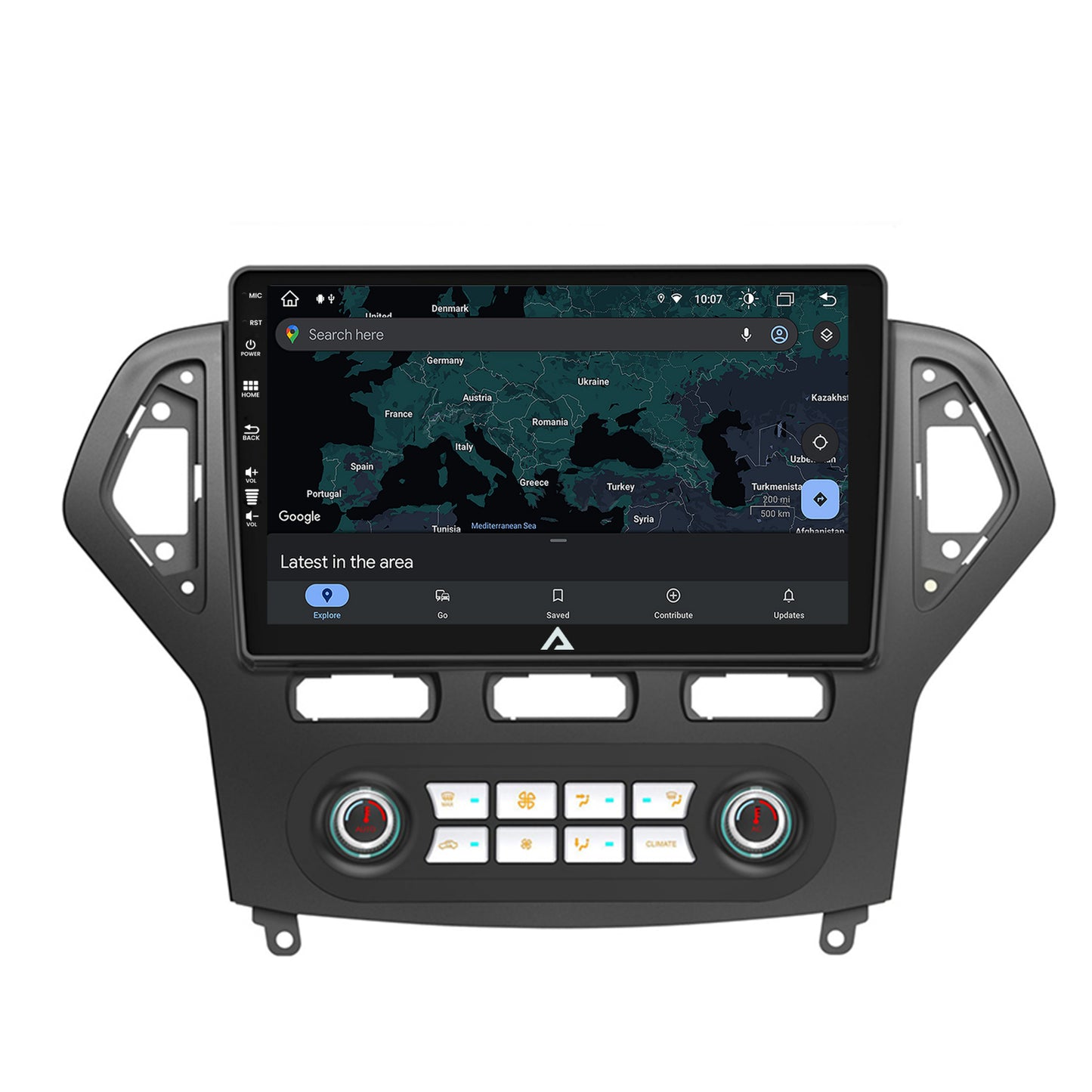 Navigatie Ford Mondeo (2007-2010) Clima Automata, Android, Z-Octacore / 8GB RAM + 256GB ROM, 10.1 Inch - AD-BGZ10008+AD-BGRKIT127