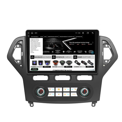 Navigatie Ford Mondeo (2007-2010) Clima Automata, Android, V-Octacore / 4GB RAM + 64GB ROM, 10.36 Inch - AD-BGV10004+AD-BGRKIT127