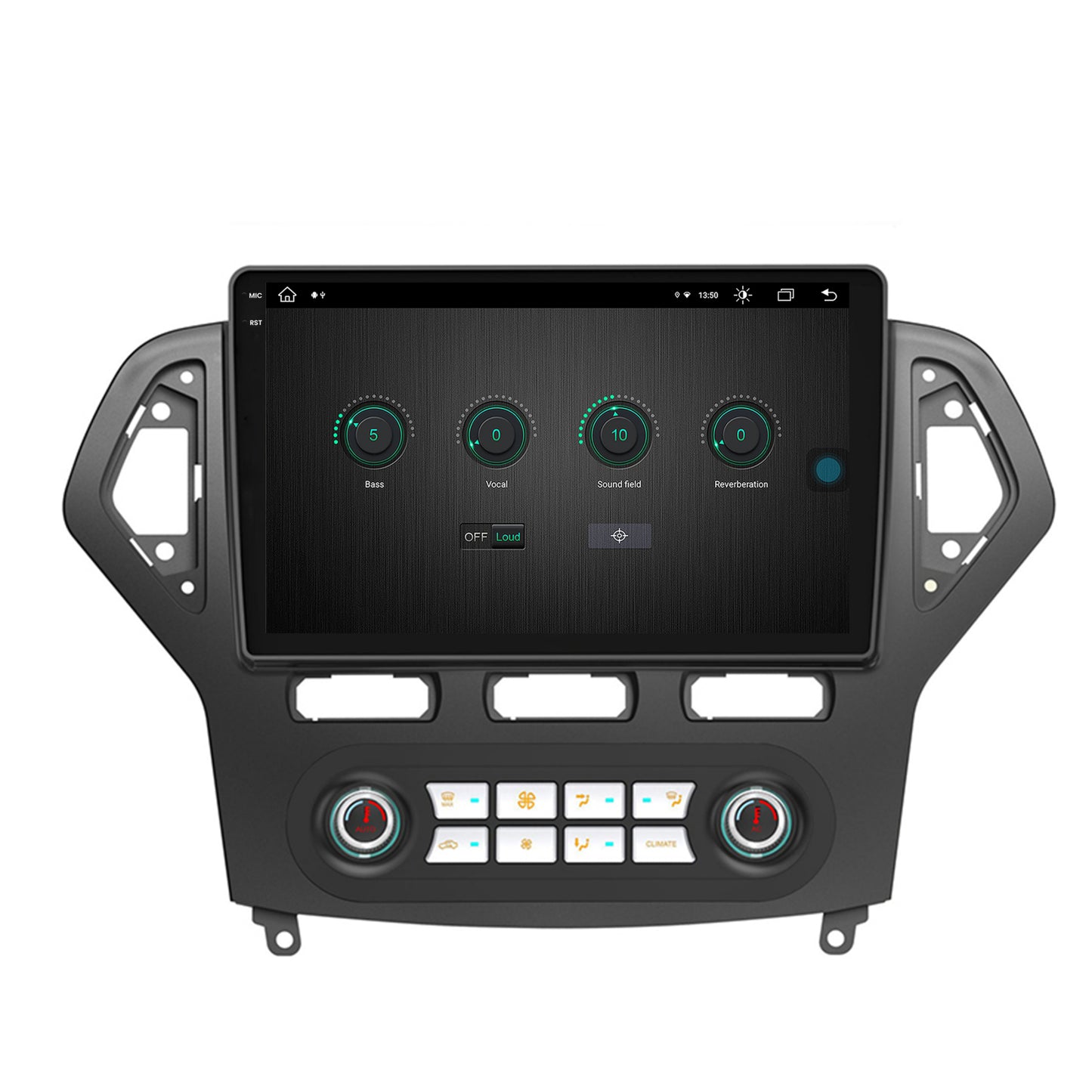 Navigatie Ford Mondeo (2007-2010) Clima Automata, Android, X-Octacore / 8GB RAM + 256GB ROM, 10.36 Inch - AD-BGX9008+AD-BGRKIT127