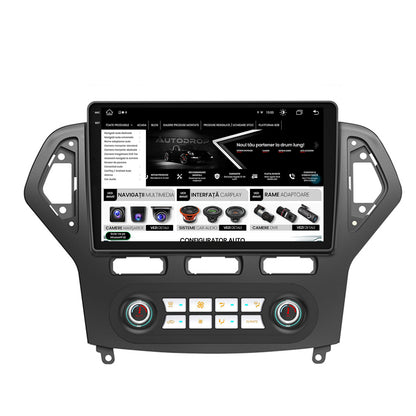 Navigatie Ford Mondeo (2007-2010) Clima Automata, Android, X-Octacore / 8GB RAM + 256GB ROM, 10.36 Inch - AD-BGX9008+AD-BGRKIT127