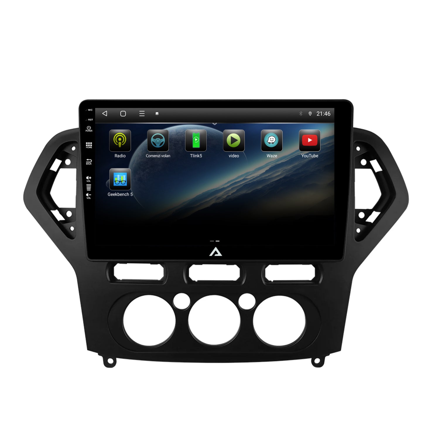 Navigatie Ford Mondeo (2007-2010) Clima Manuala, Android, E-Octacore / 2GB RAM + 32GB ROM, 10.1 Inch - AD-BGE10002+AD-BGRKIT126