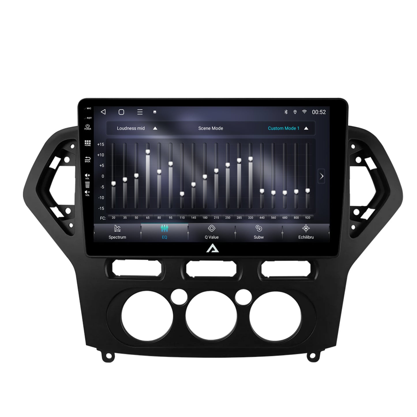 Navigatie Ford Mondeo (2007-2010) Clima Manuala, Android, E-Octacore / 2GB RAM + 32GB ROM, 10.1 Inch - AD-BGE10002+AD-BGRKIT126