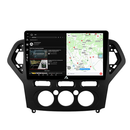 Navigatie Ford Mondeo (2007-2010) Clima Manuala, Android, Z-Octacore / 8GB RAM + 256GB ROM, 10.1 Inch - AD-BGZ10008+AD-BGRKIT126