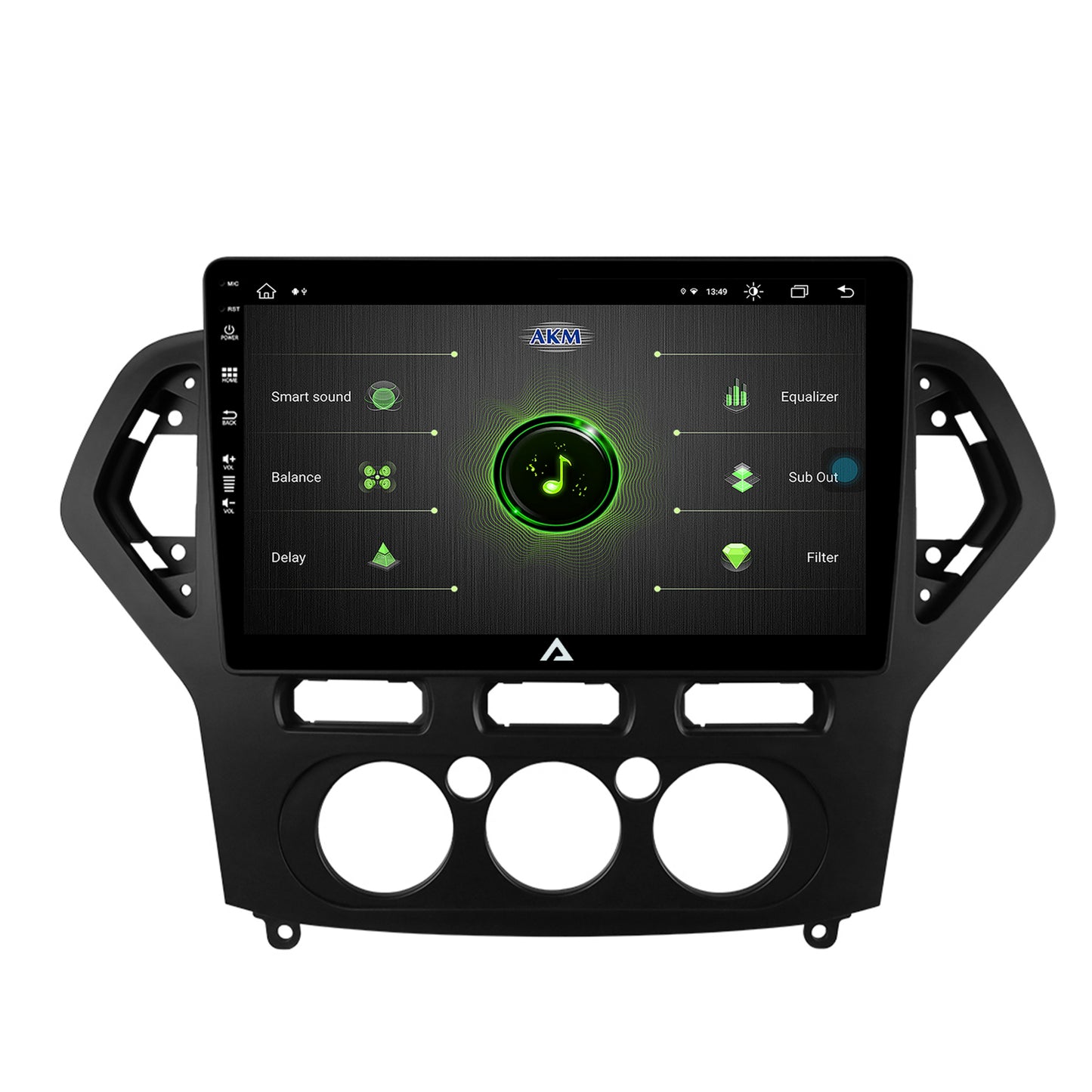 Navigatie Ford Mondeo (2007-2010) Clima Manuala, Android, Z-Octacore / 8GB RAM + 256GB ROM, 10.1 Inch - AD-BGZ10008+AD-BGRKIT126