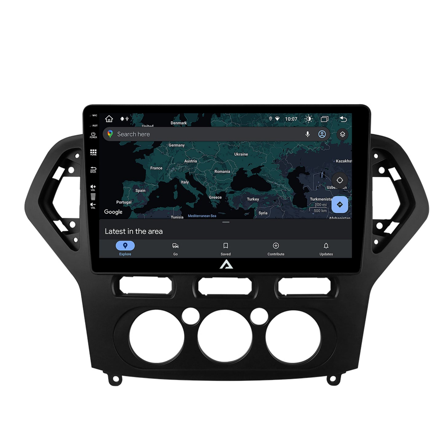 Navigatie Ford Mondeo (2007-2010) Clima Manuala, Android, Z-Octacore / 8GB RAM + 256GB ROM, 10.1 Inch - AD-BGZ10008+AD-BGRKIT126