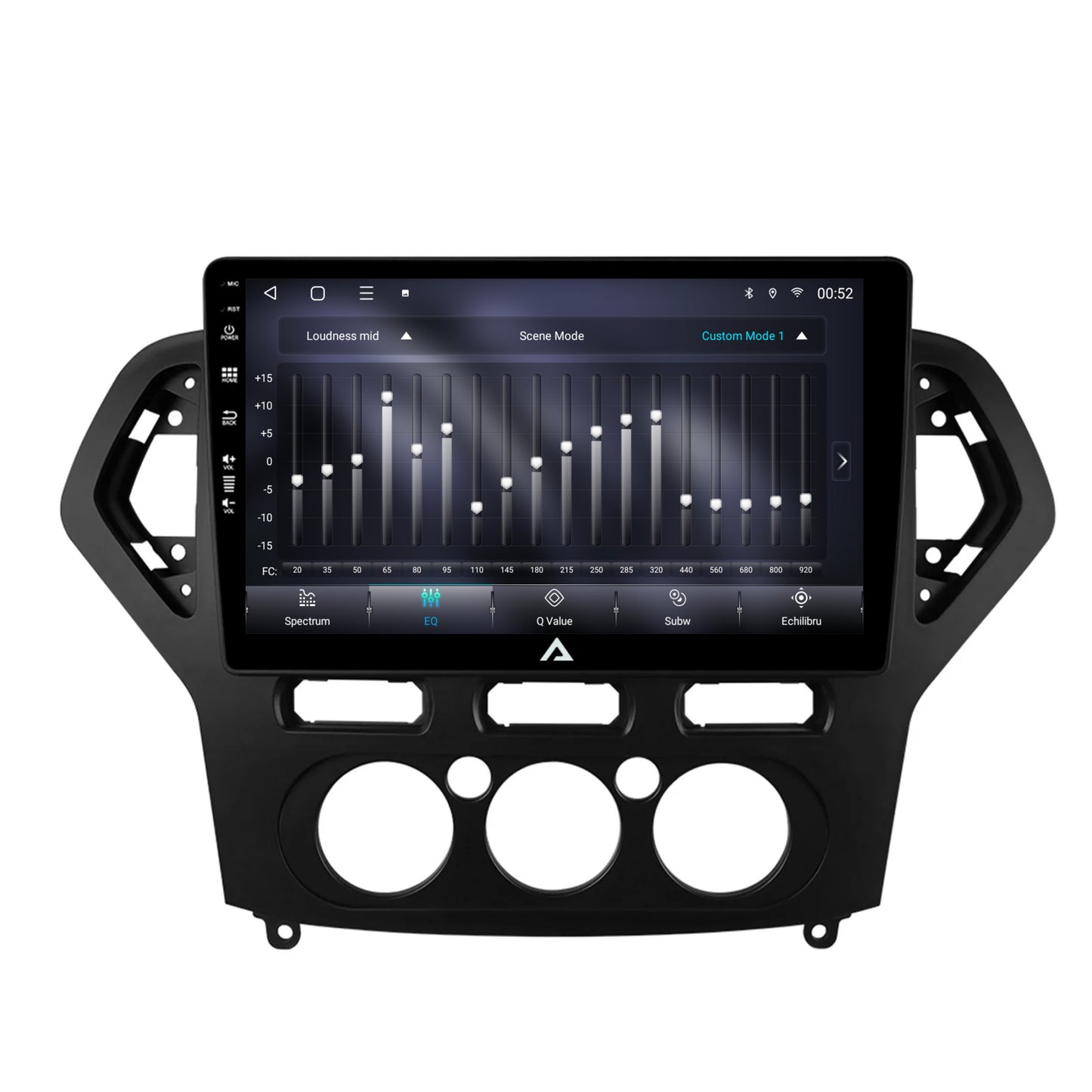 Navigatie Ford Mondeo (2007-2010) Clima Manuala, Android, A-Octacore / 4GB RAM + 64GB ROM, 10.1 Inch - AD-BGA10004+AD-BGRKIT126