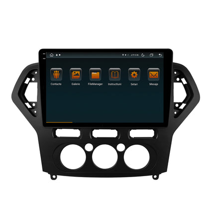 Navigatie Ford Mondeo (2007-2010) Clima Manuala, Android, V-Octacore / 4GB RAM + 64GB ROM, 9.5 Inch - AD-BGV10004+AD-BGRKIT126