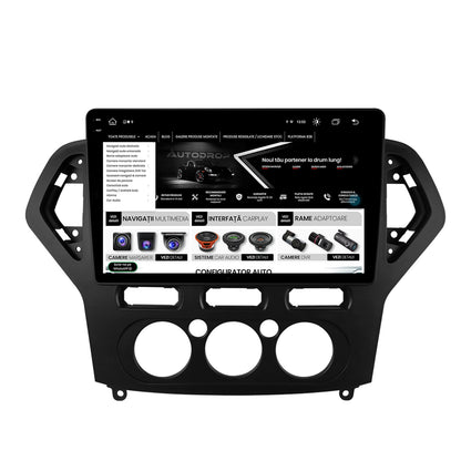 Navigatie Ford Mondeo (2007-2010) Clima Manuala, Android, V-Octacore / 4GB RAM + 64GB ROM, 9.5 Inch - AD-BGV10004+AD-BGRKIT126