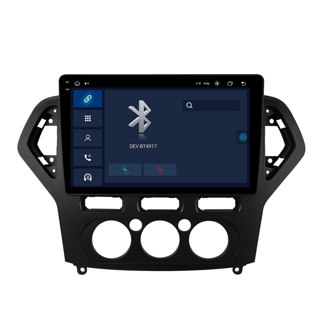 Navigatie Ford Mondeo (2007-2010) Clima Manuala, Android, V-Octacore / 4GB RAM + 64GB ROM, 9.5 Inch - AD-BGV10004+AD-BGRKIT126