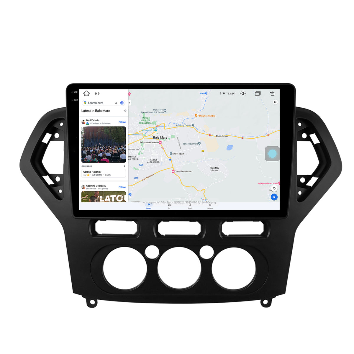 Navigatie Ford Mondeo (2007-2010) Clima Manuala, Android, X-Octacore / 8GB RAM + 256GB ROM, 10.36 Inch - AD-BGX10008+AD-BGRKIT126