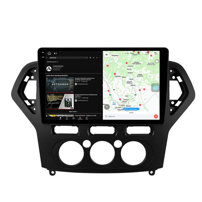 Navigatie Ford Mondeo (2007-2010) Clima Manuala, Android, X-Octacore / 8GB RAM + 256GB ROM, 10.36 Inch - AD-BGX10008+AD-BGRKIT126