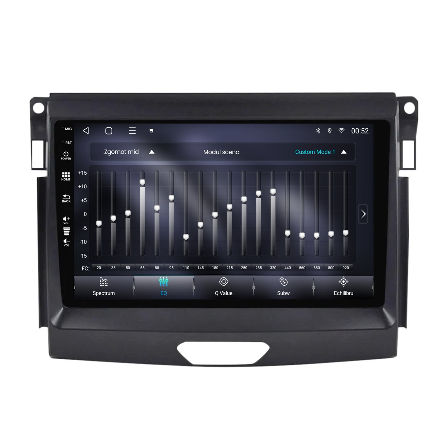 Navigatie Ford Ranger (2015-2020), Android, E-Octacore / 2GB RAM + 32GB ROM, 9 Inch - AD-BGE9002+AD-BGRKIT120