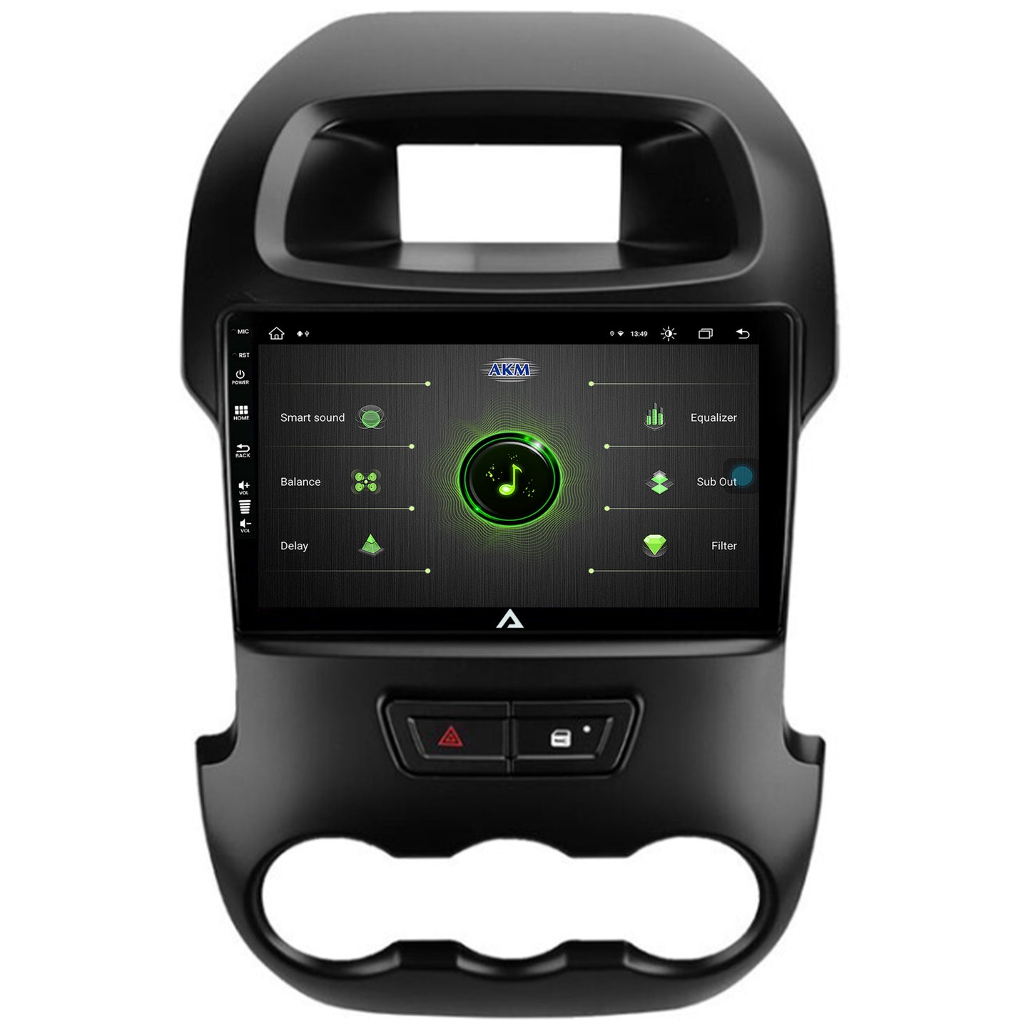 Navigatie Ford Ranger (2011-2015), Android, Z-Octacore / 8GB RAM + 256GB ROM, 9 Inch - AD-BGZ9008+AD-BGRKIT135B