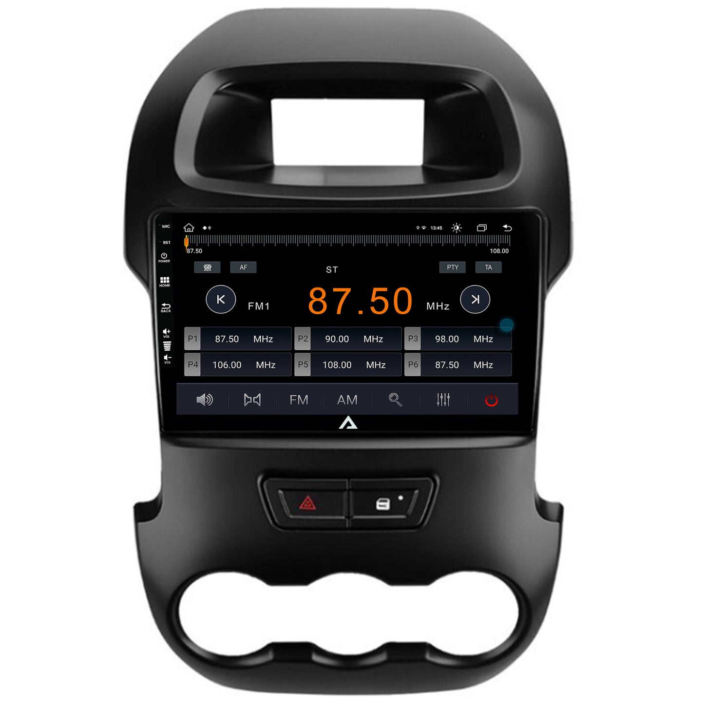 Navigatie Ford Ranger (2011-2015), Android, Z-Octacore / 8GB RAM + 256GB ROM, 9 Inch - AD-BGZ9008+AD-BGRKIT135B