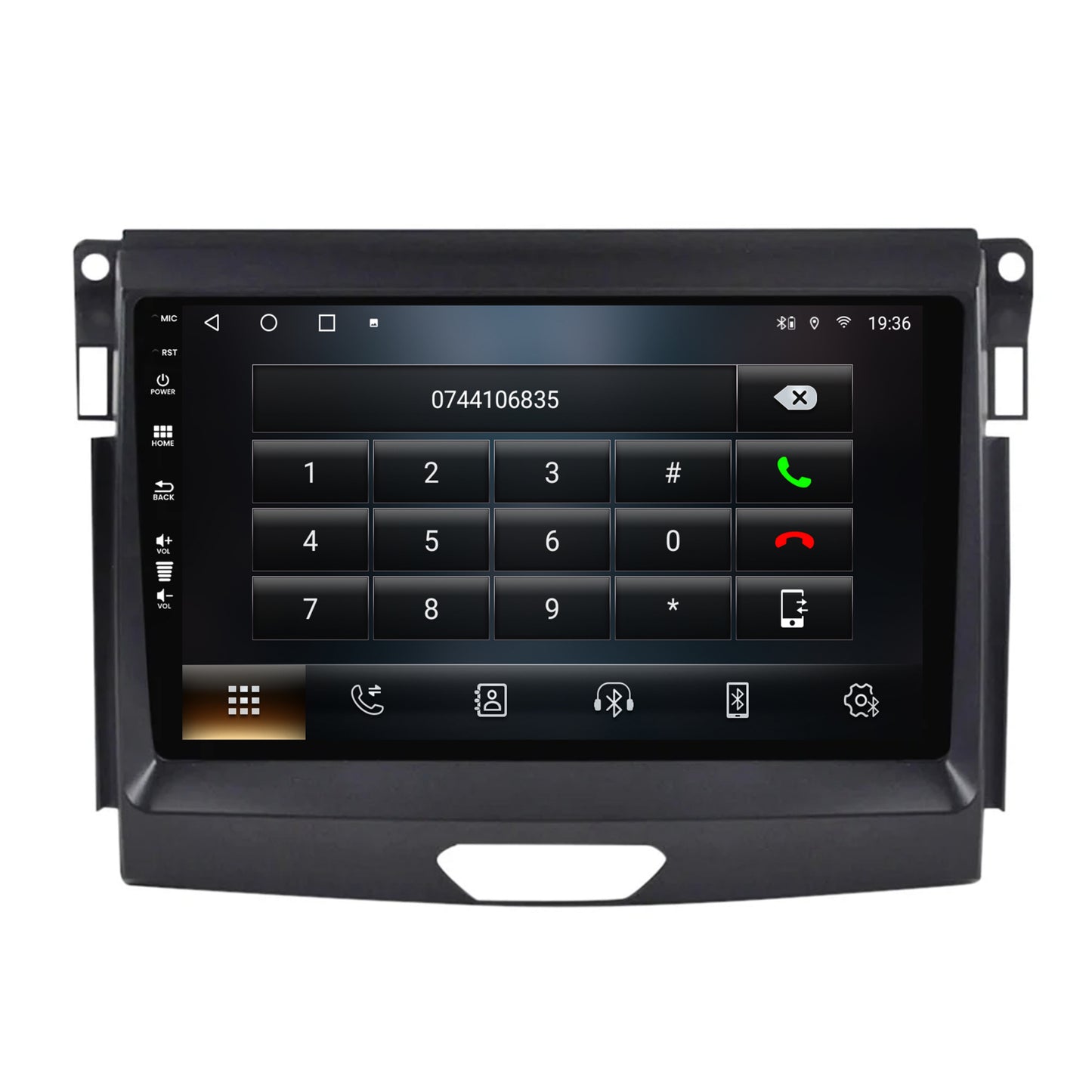 Navigatie Ford Ranger (2015-2020), Android, A-Octacore / 4GB RAM + 64GB ROM, 9 Inch - AD-BGA9004+AD-BGRKIT120