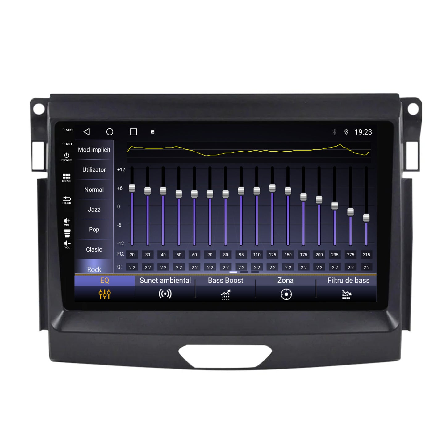 Navigatie Ford Ranger (2015-2020), Android, A-Octacore / 4GB RAM + 64GB ROM, 9 Inch - AD-BGA9004+AD-BGRKIT120