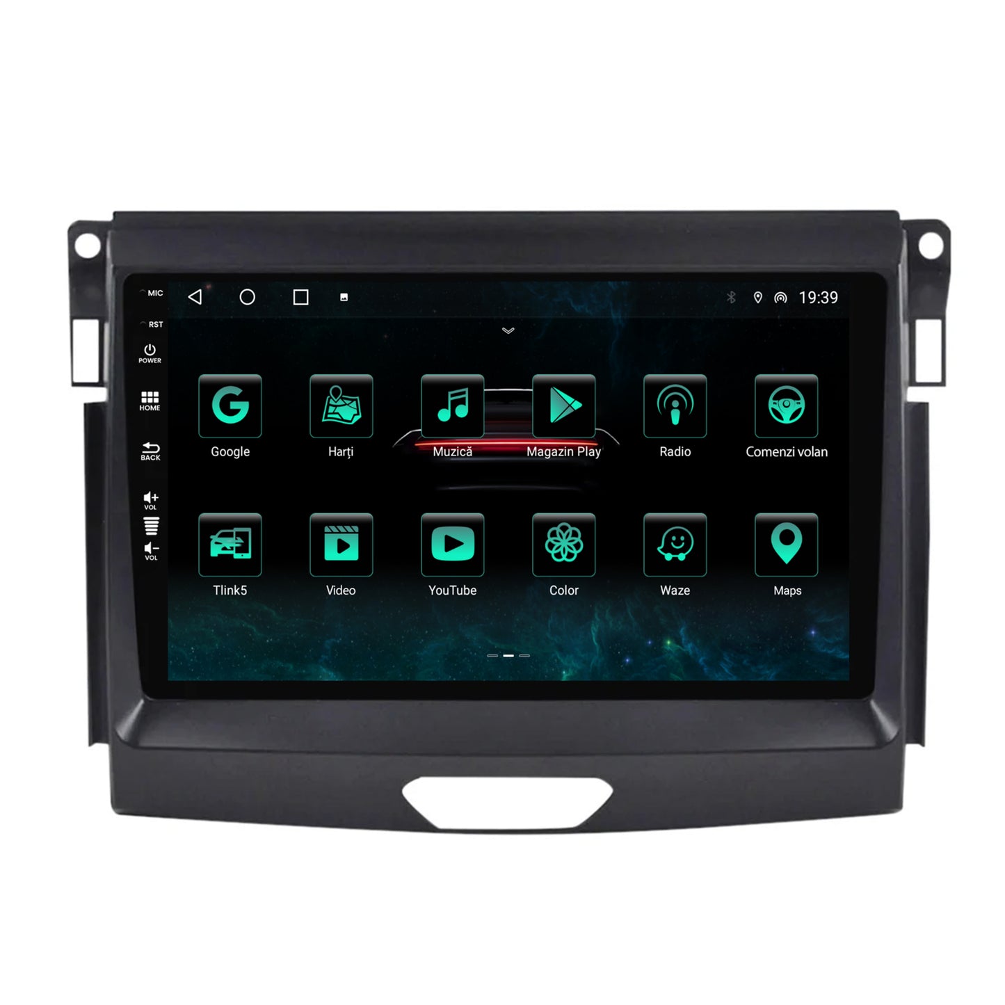 Navigatie Ford Ranger (2015-2020), Android, A-Octacore / 4GB RAM + 64GB ROM, 9 Inch - AD-BGA9004+AD-BGRKIT120
