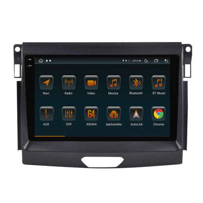 Navigatie Ford Ranger (2015-2020), Android, V-Octacore / 4GB RAM + 64GB ROM, 9.5 Inch - AD-BGV9004+AD-BGRKIT120