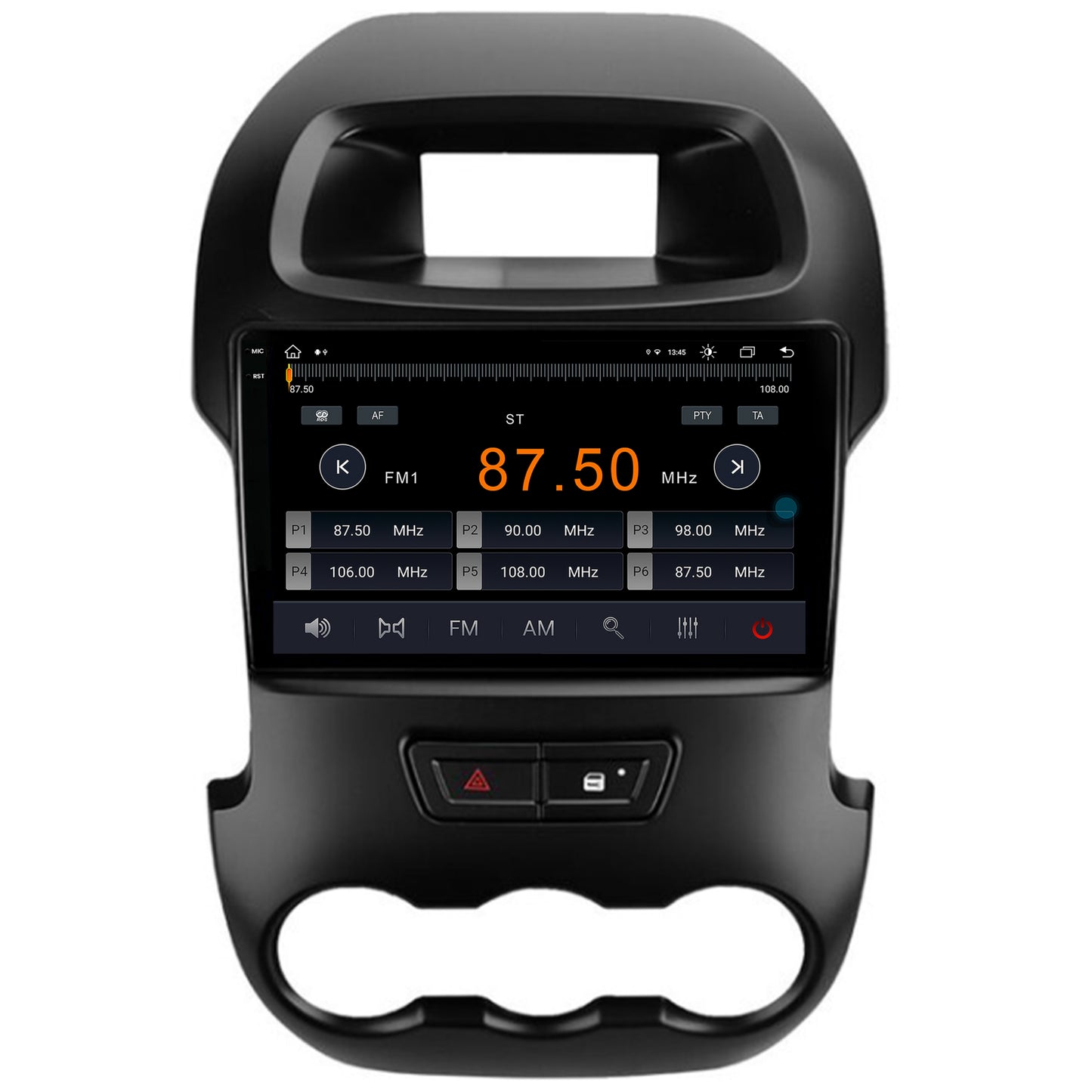 Navigatie Ford Ranger (2011-2015), Android, X-Octacore / 8GB RAM + 256GB ROM, 9.5 Inch - AD-BGX9008+AD-BGRKIT135B