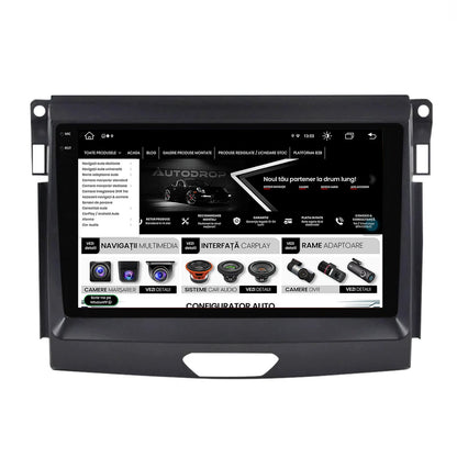 Navigatie Ford Ranger (2015-2020), Android, X-Octacore / 8GB RAM + 256GB ROM, 9.5 Inch - AD-BGX9008+AD-BGRKIT120
