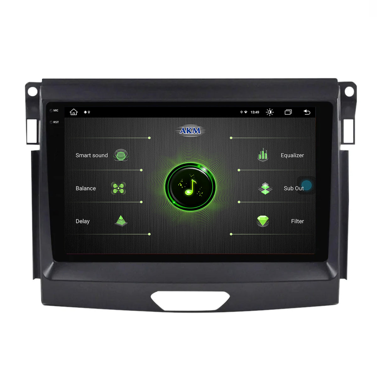 Navigatie Ford Ranger (2015-2020), Android, X-Octacore / 8GB RAM + 256GB ROM, 9.5 Inch - AD-BGX9008+AD-BGRKIT120