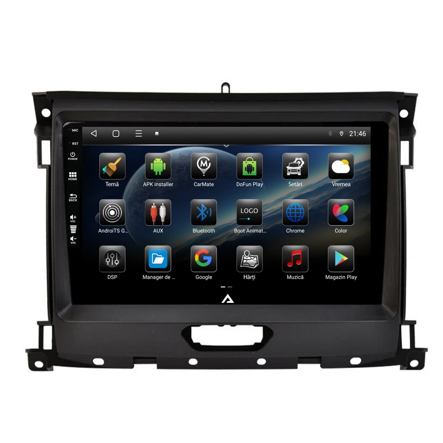 Navigatie Ford Ranger (2015-2022), Android, P-Octacore / 2GB RAM + 32GB ROM, 9 Inch - AD-BGP9002+AD-BGRKIT120V2