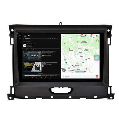 Navigatie Ford Ranger (2015-2022), Android, X-Octacore / 8GB RAM + 256GB ROM, 9.5 Inch - AD-BGX9008+AD-BGRKIT120V2