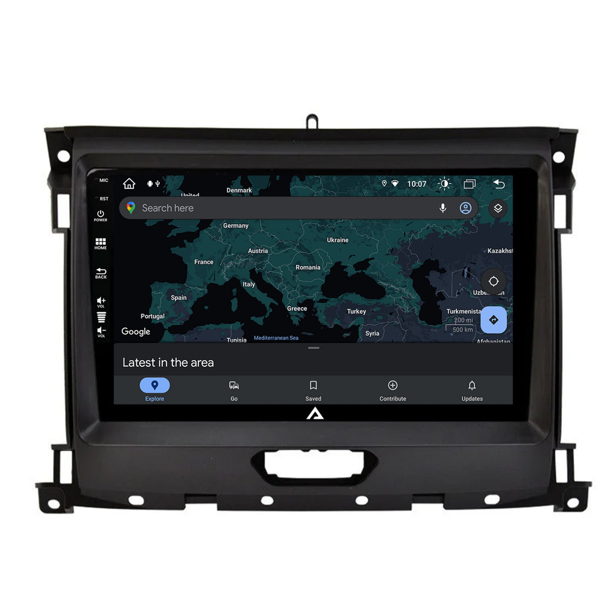 Navigatie Ford Ranger (2015-2022), Android, Z-Octacore / 8GB RAM + 256GB ROM, 9 Inch - AD-BGZ9008+AD-BGRKIT120V2
