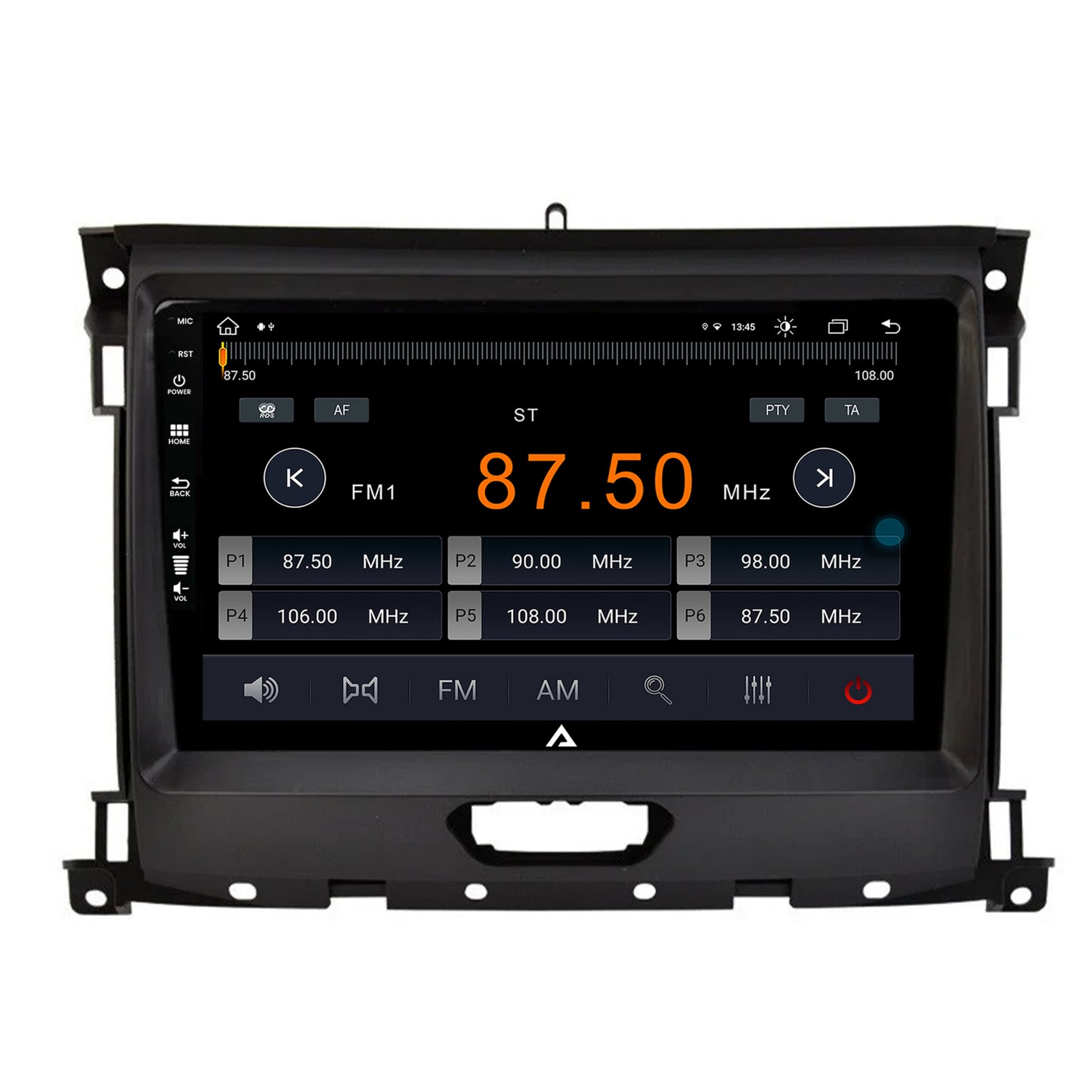 Navigatie Ford Ranger (2015-2022), Android, Z-Octacore / 8GB RAM + 256GB ROM, 9 Inch - AD-BGZ9008+AD-BGRKIT120V2