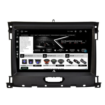 Navigatie Ford Ranger (2015-2022), Android, Z-Octacore / 8GB RAM + 256GB ROM, 9 Inch - AD-BGZ9008+AD-BGRKIT120V2