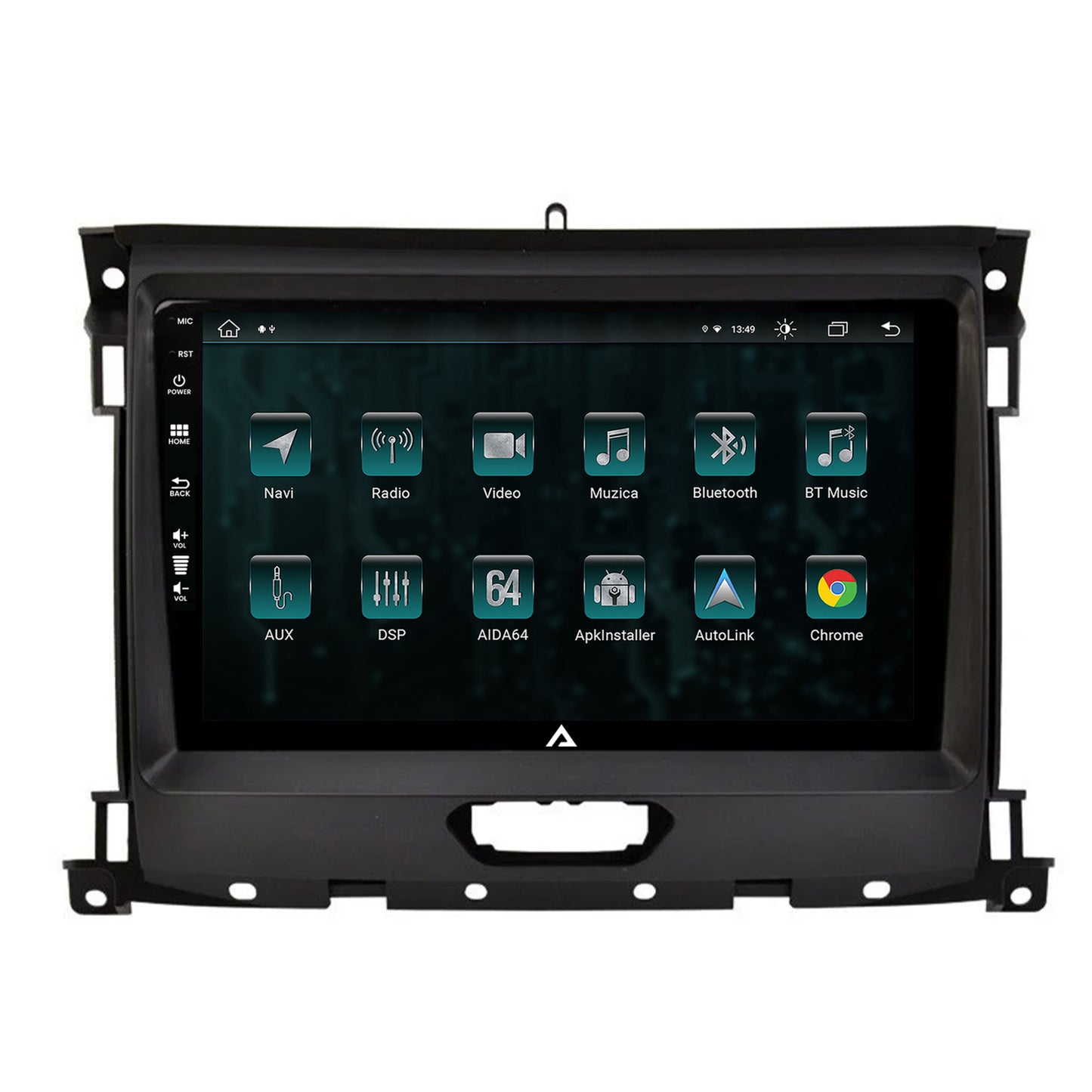 Navigatie Ford Ranger (2015-2022), Android, Z-Octacore / 8GB RAM + 256GB ROM, 9 Inch - AD-BGZ9008+AD-BGRKIT120V2