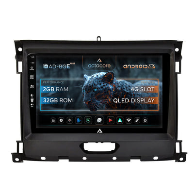 Navigatie Ford Ranger (2015-2022), Android, E-Octacore / 2GB RAM + 32GB ROM, 9 Inch - AD-BGE9002+AD-BGRKIT120V2