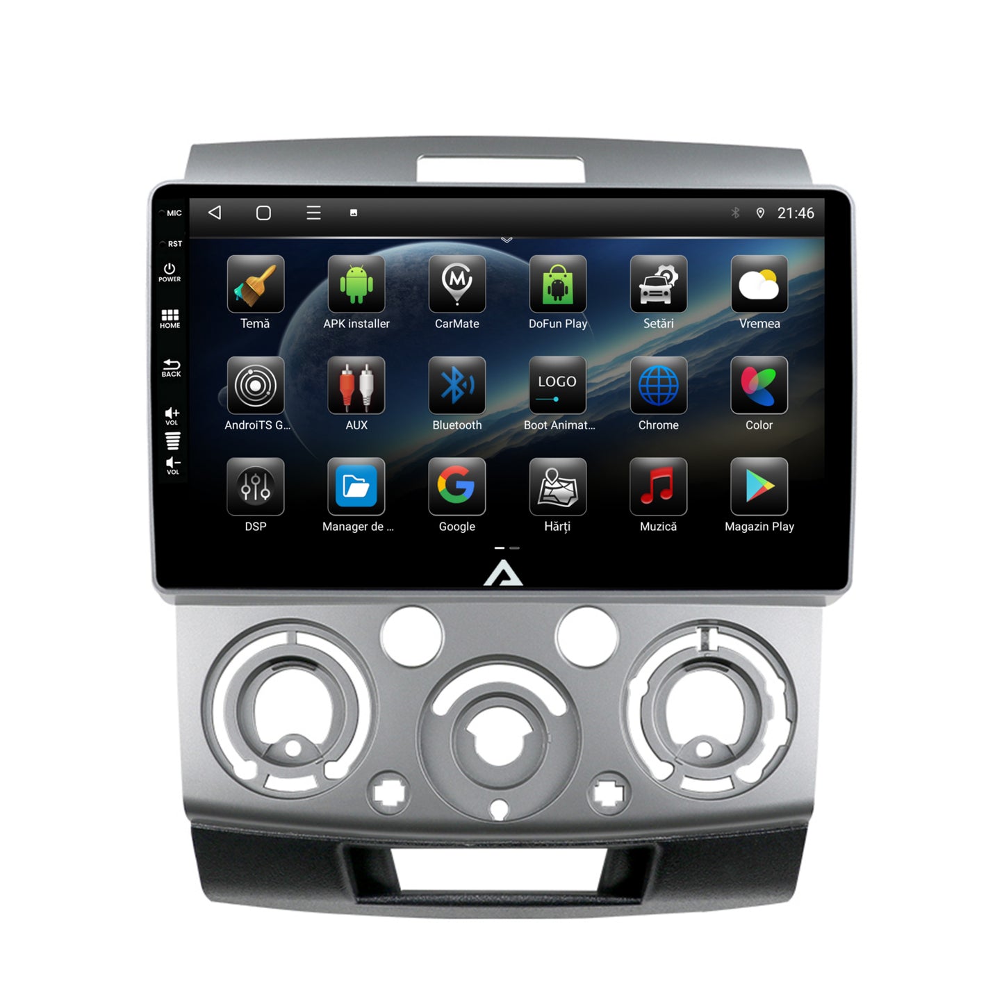 Navigatie Ford Ranger / Mazda BT50 (2007-2012), Android, P-Octacore / 2GB RAM + 32GB ROM, 9 Inch - AD-BGP9002+AD-BGRKIT136