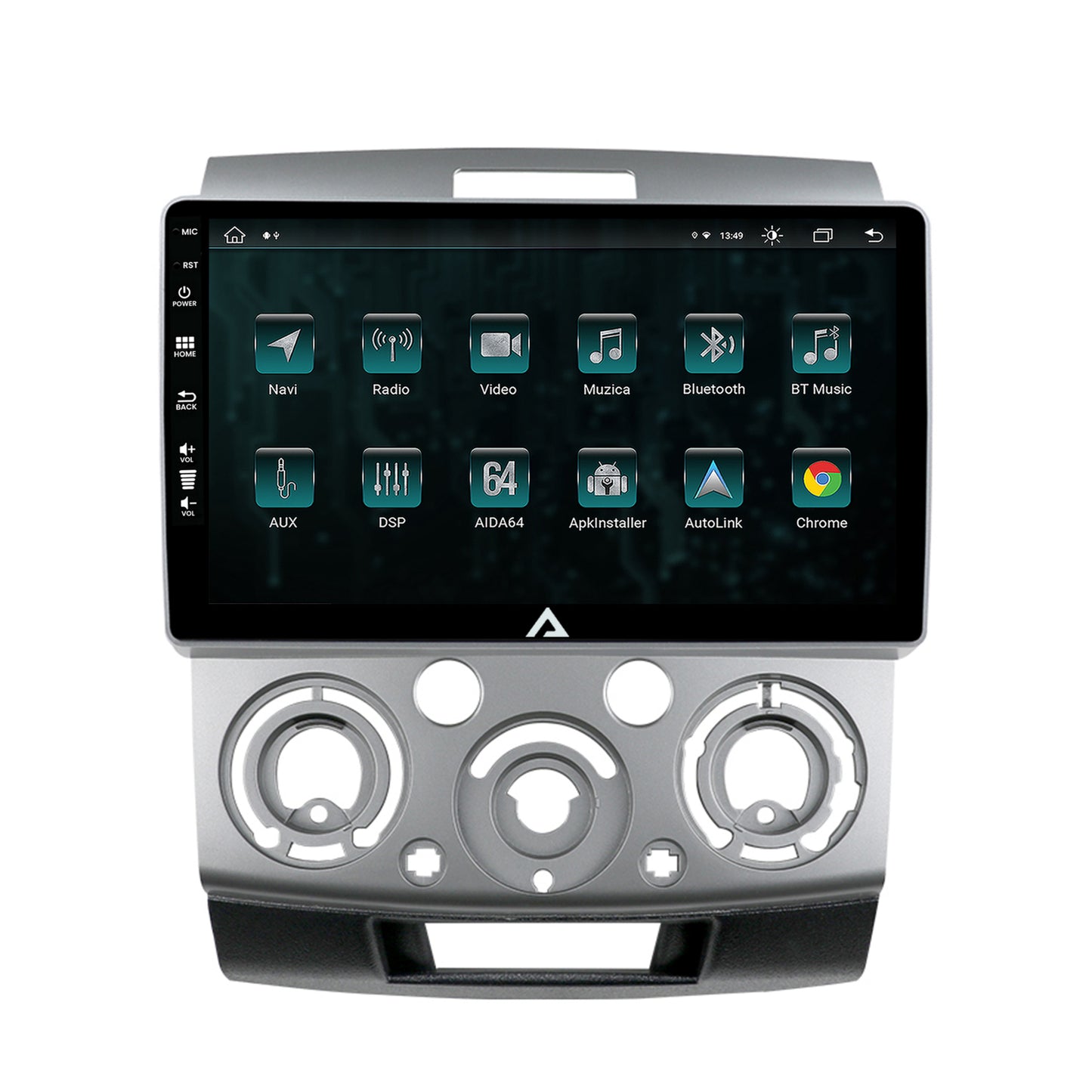 Navigatie Ford Ranger / Mazda BT50 (2007-2012), Android, Z-Octacore / 8GB RAM + 256GB ROM, 9 Inch - AD-BGZ9008+AD-BGRKIT136