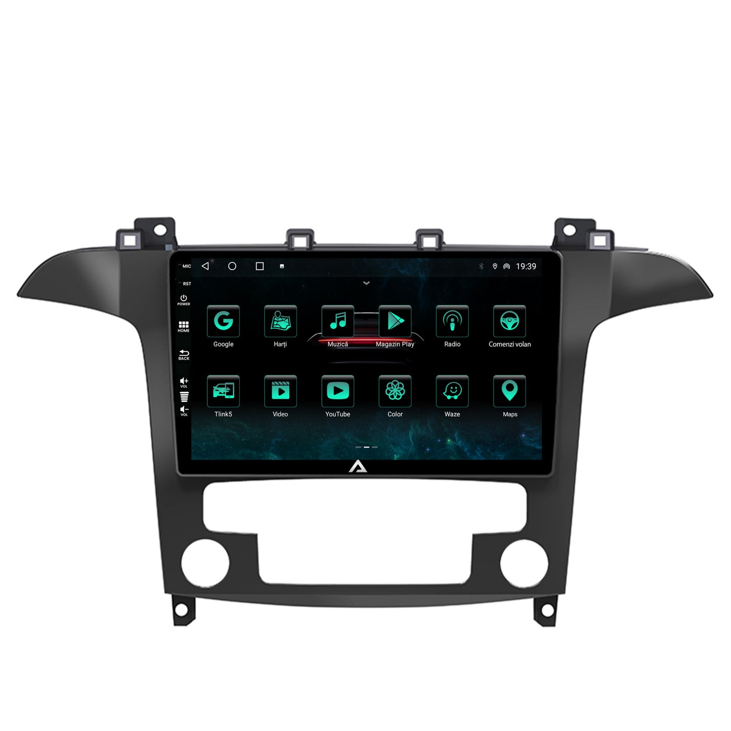 Navigatie Ford S-Max / Galaxy (2006-2015), Android, A-Octacore / 4GB RAM + 64GB ROM, 9 Inch - AD-BGA9004+AD-BGRKIT125