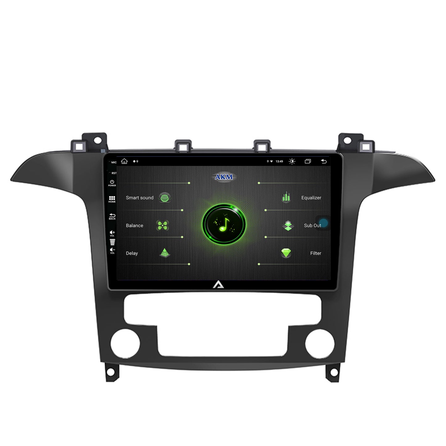 Navigatie Ford S-Max / Galaxy (2006-2015), Android, Z-Octacore / 8GB RAM + 256GB ROM, 9 Inch - AD-BGZ9008+AD-BGRKIT125