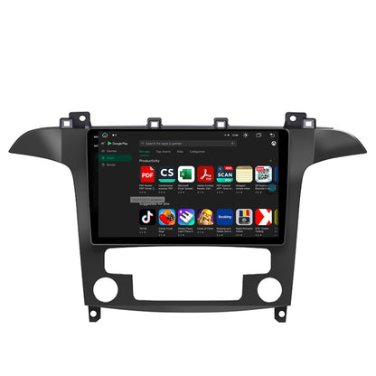 Navigatie Ford S-Max / Galaxy (2006-2015), Android, X-Octacore / 8GB RAM + 256GB ROM, 9.5 Inch - AD-BGX9008+AD-BGRKIT125