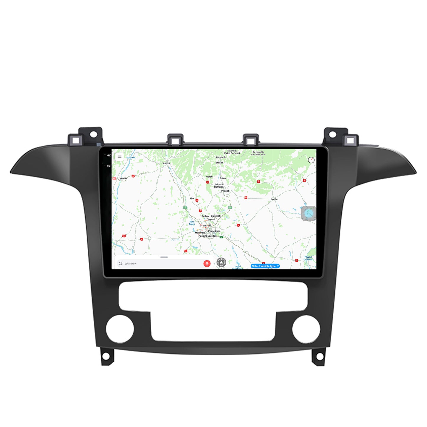 Navigatie Ford S-Max / Galaxy (2006-2015), Android, X-Octacore / 8GB RAM + 256GB ROM, 9.5 Inch - AD-BGX9008+AD-BGRKIT125